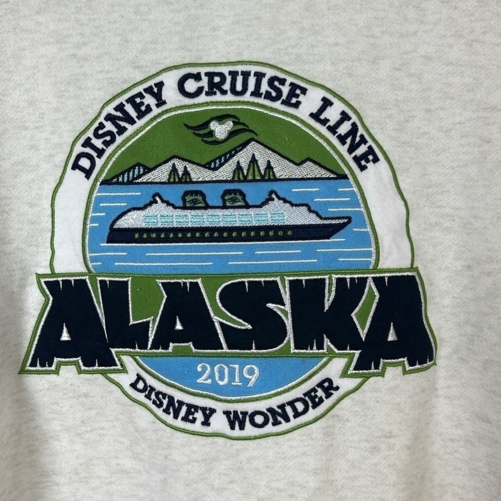 Disney Cruise Line Alaska Hoodie Size Large - Picture 3 of 8